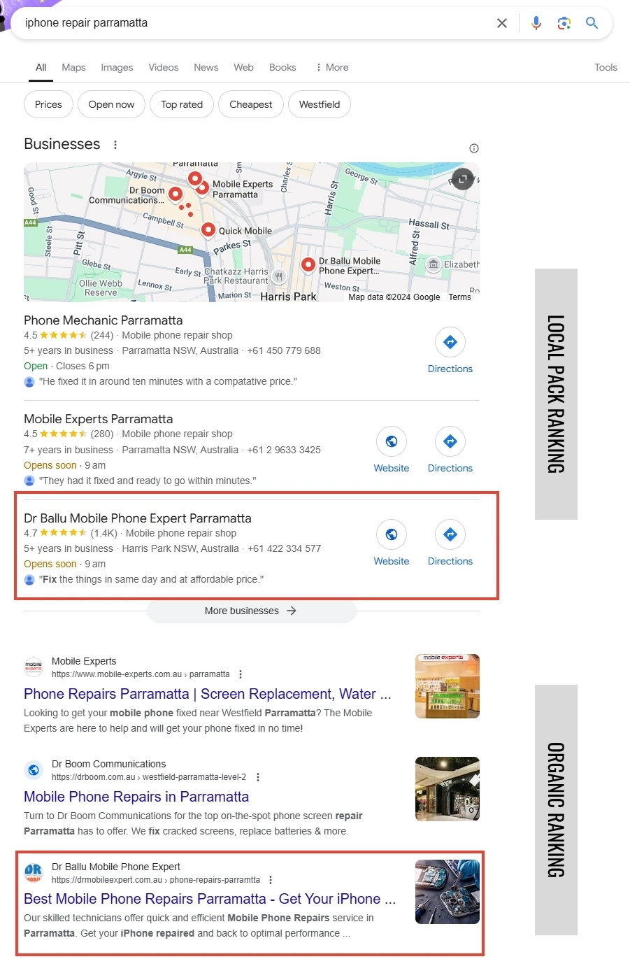 Local SEO Services UK Ranking Image (2)